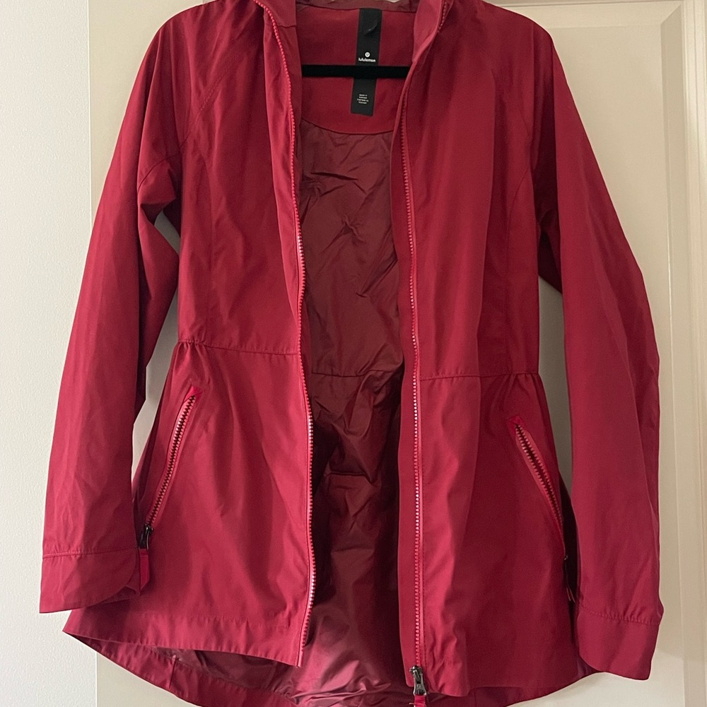 lululemon athletica Red Utility Jacket